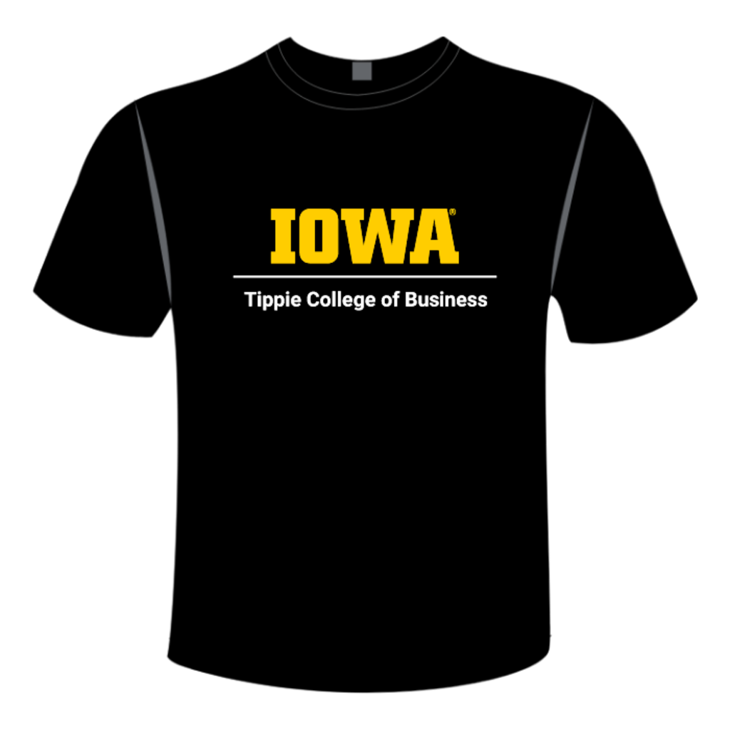 T-shirt with lockup mockup